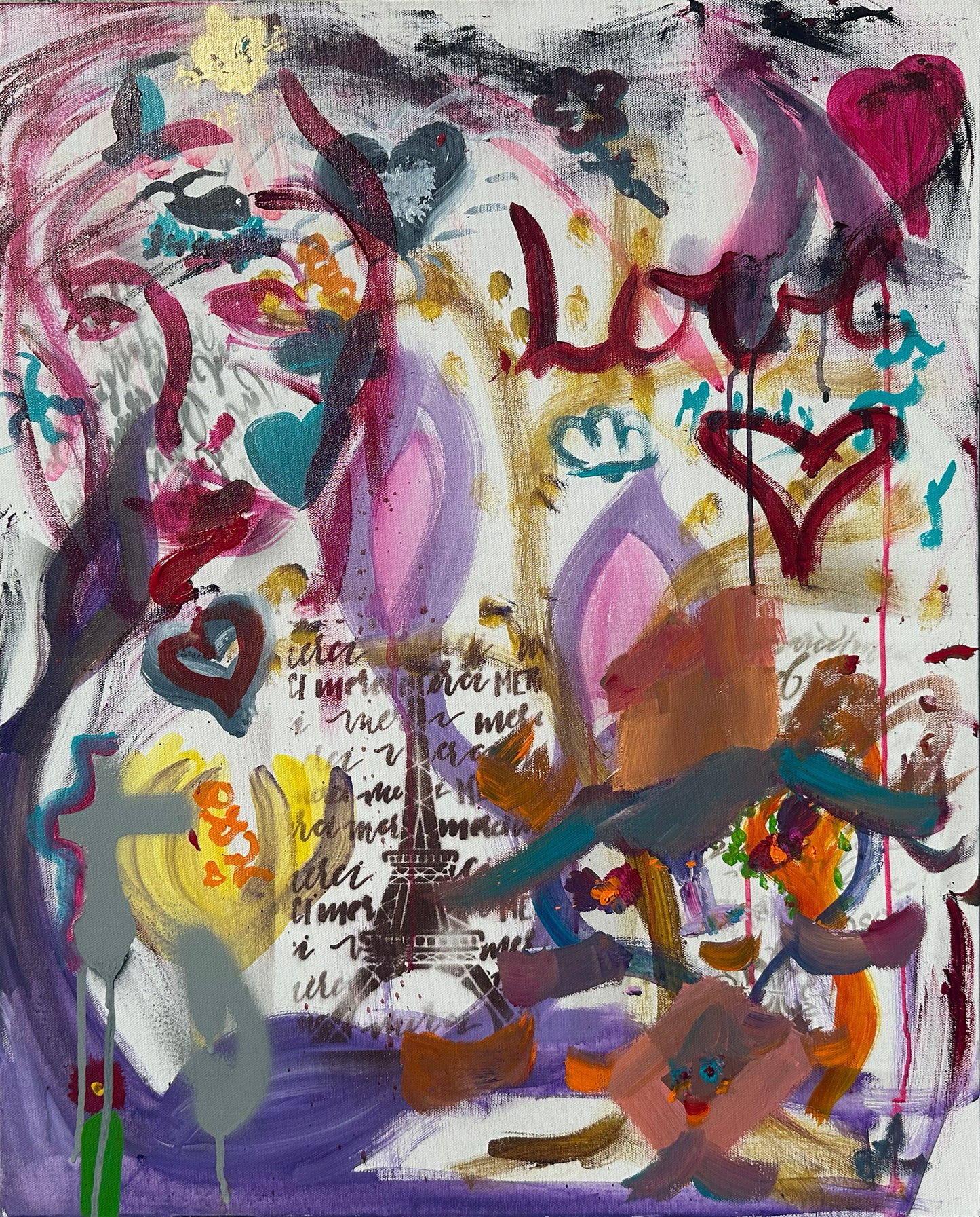 First Friday Art Walk Community Painting