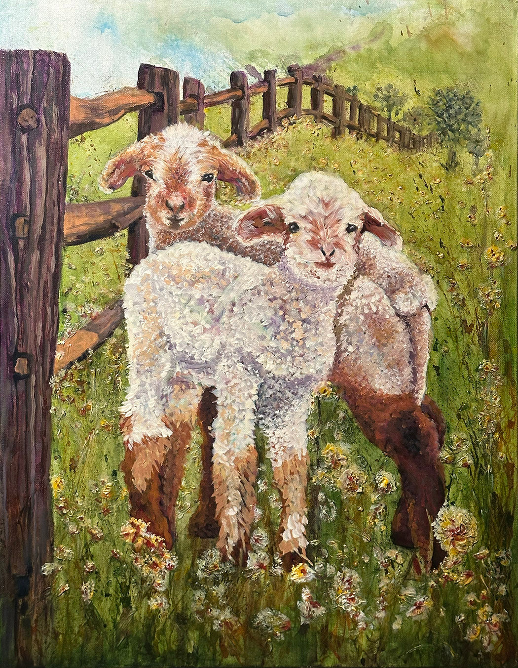 Dozey Dotes is one of three in my Lamb Series